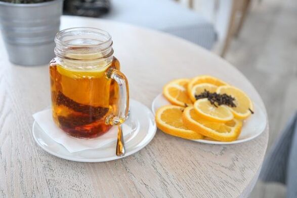 чай с лимоном для вашей любимой диеты